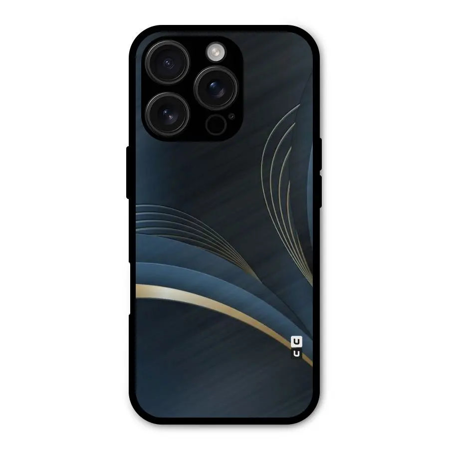 Gold Blue Beauty Shockproof Hybrid Protection (Metal + TPU) Back Case Cover CoversCart