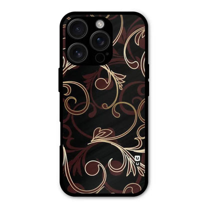 Golden Maroon Beauty Shockproof Hybrid Protection (Metal + TPU) Back Case Cover CoversCart