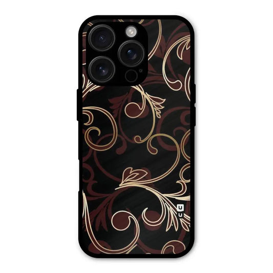 Golden Maroon Beauty Shockproof Hybrid Protection (Metal + TPU) Back Case Cover CoversCart