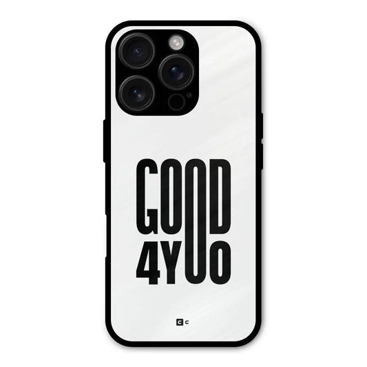 Good For You Shockproof Hybrid Protection (Metal + TPU) Back Case Cover CoversCart