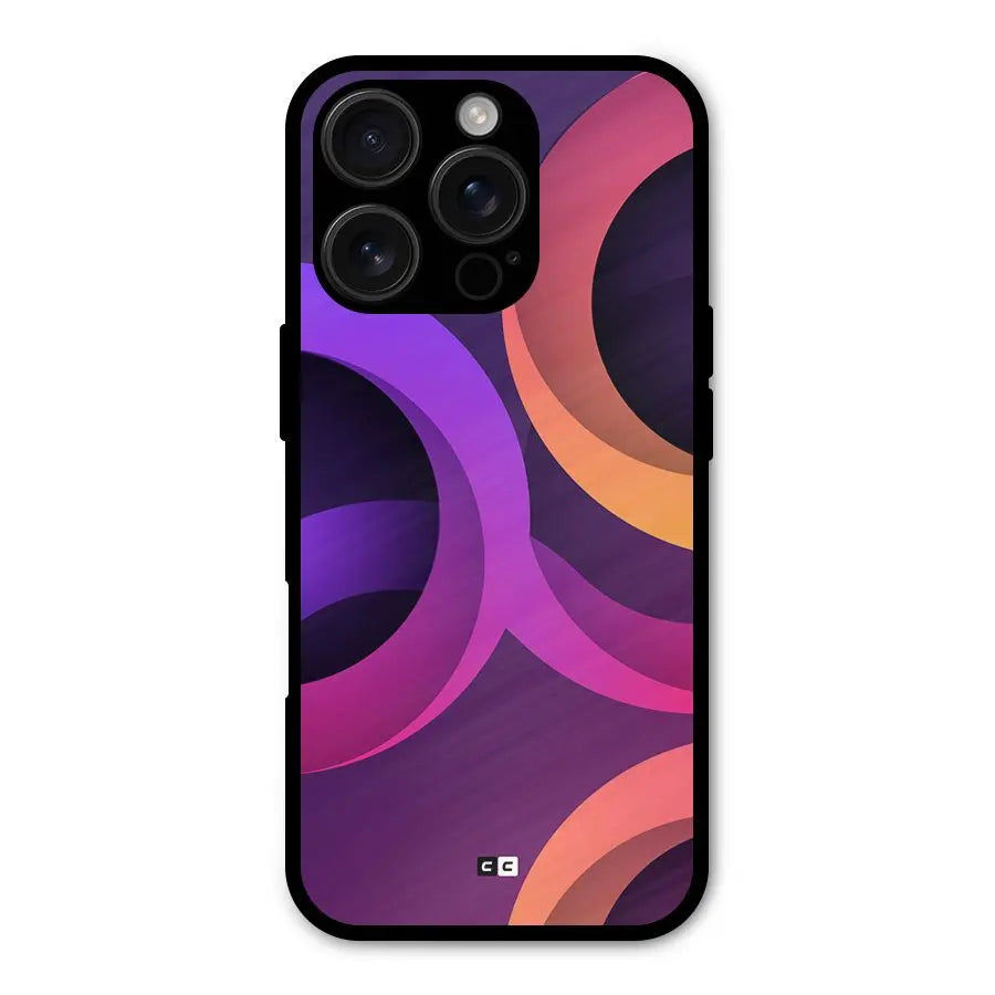 Gradient Rings Shockproof Hybrid Protection (Metal + TPU) Back Case Cover CoversCart