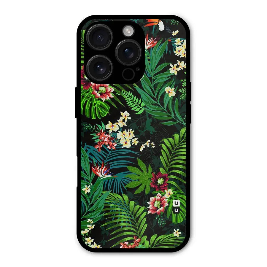 Green Leaf Design Shockproof Hybrid Protection (Metal + TPU) Back Case Cover CoversCart