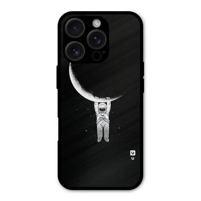 Hanging Astronaut Shockproof Hybrid Protection (Metal + TPU) Back Case Cover CoversCart