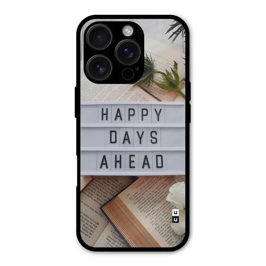 Happy Days Ahead Shockproof Hybrid Protection (Metal + TPU) Back Case Cover CoversCart