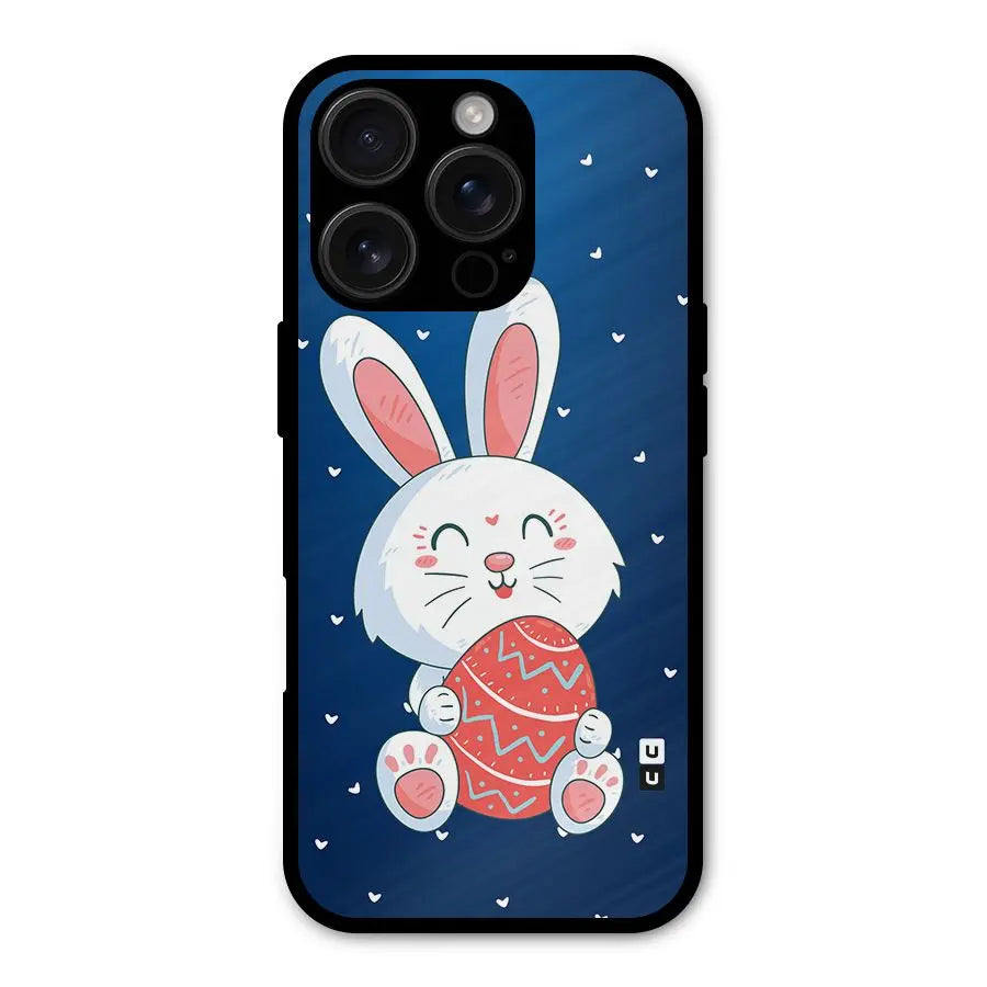 Happy Festive Bunny Shockproof Hybrid Protection (Metal + TPU) Back Case Cover CoversCart