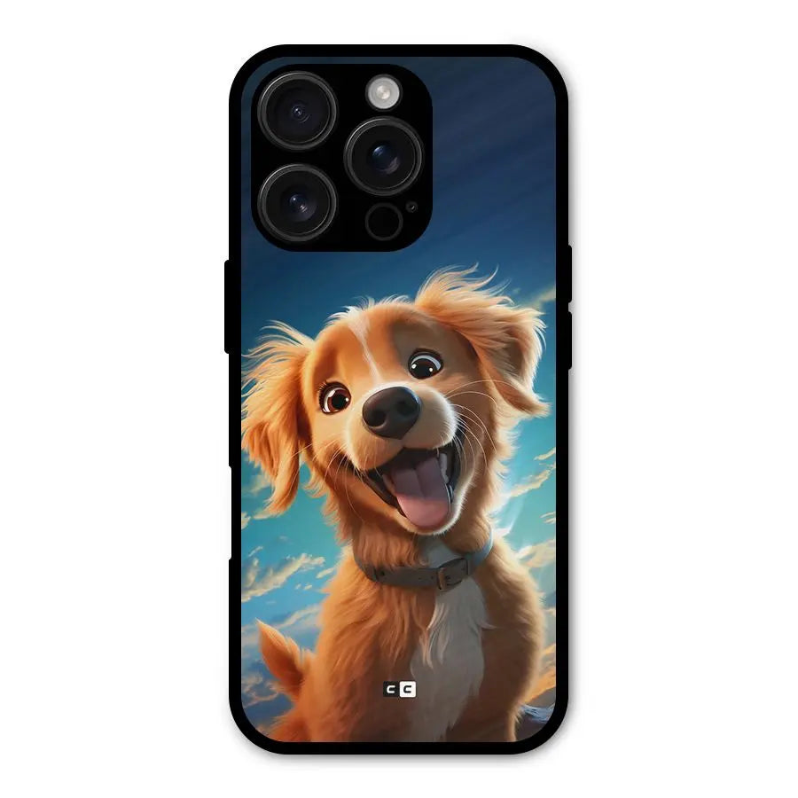 Happy Puppy Shockproof Hybrid Protection (Metal + TPU) Back Case Cover CoversCart