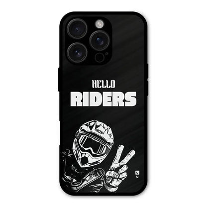 Hello Riders Shockproof Hybrid Protection (Metal + TPU) Back Case Cover CoversCart