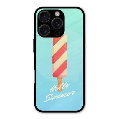 Hello Summer Shockproof Hybrid Protection (Metal + TPU) Back Case Cover CoversCart