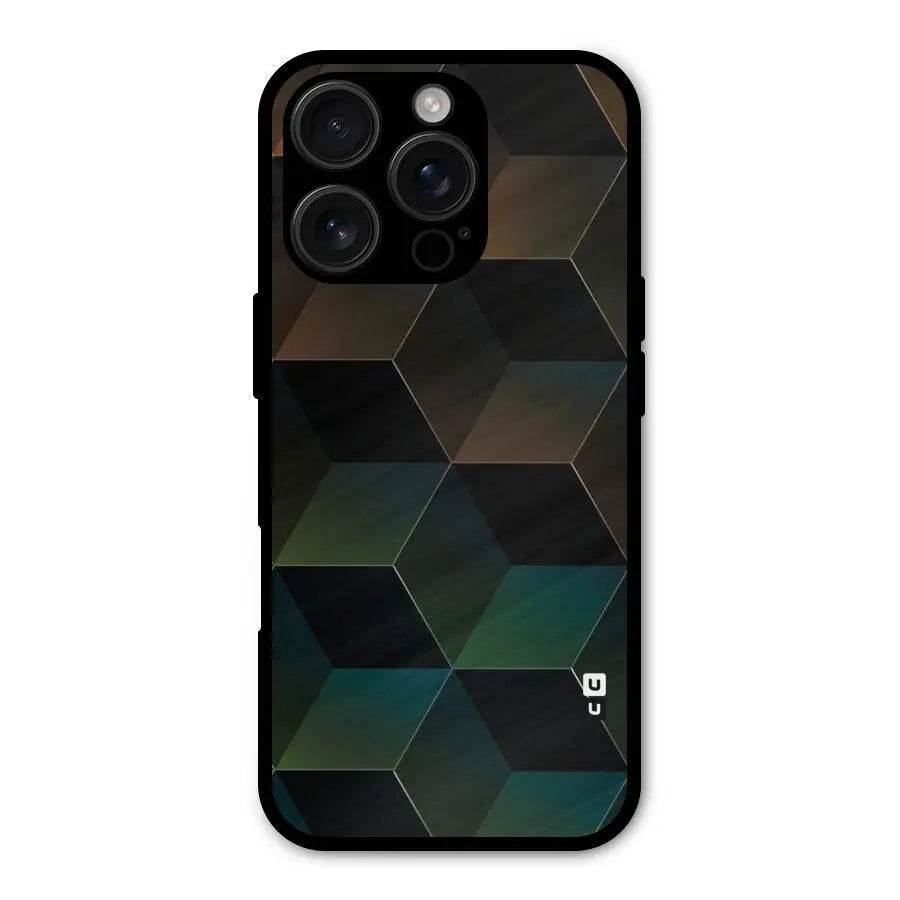 Hexagonal Design Shockproof Hybrid Protection (Metal + TPU) Back Case Cover CoversCart