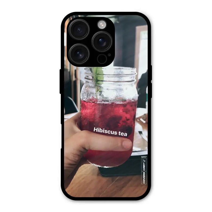 Hibiscus Tea Shockproof Hybrid Protection (Metal + TPU) Back Case Cover CoversCart