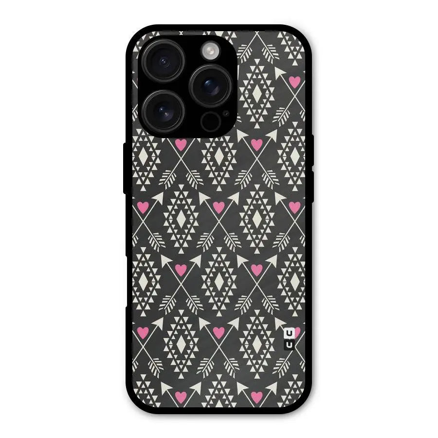 Hit Arrow Love Shockproof Hybrid Protection (Metal + TPU) Back Case Cover CoversCart