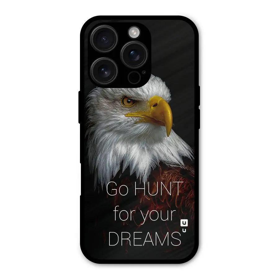 Hunt Your Dream Shockproof Hybrid Protection (Metal + TPU) Back Case Cover CoversCart