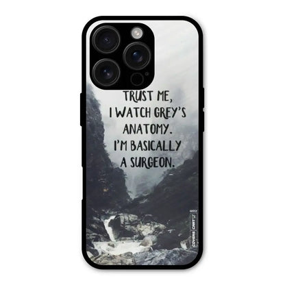 I Am A Surgeon Shockproof Hybrid Protection (Metal + TPU) Back Case Cover CoversCart