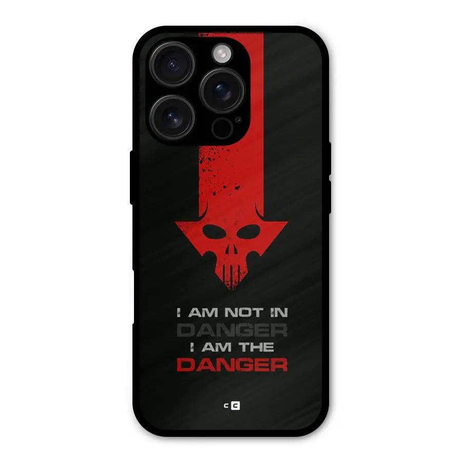 I Am Danger Shockproof Hybrid Protection (Metal + TPU) Back Case Cover CoversCart