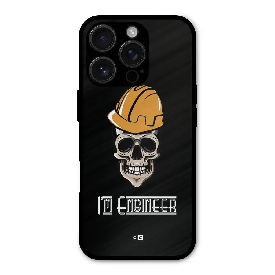 I Am Engineer Shockproof Hybrid Protection (Metal + TPU) Back Case Cover CoversCart