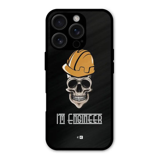 I Am Engineer Shockproof Hybrid Protection (Metal + TPU) Back Case Cover CoversCart