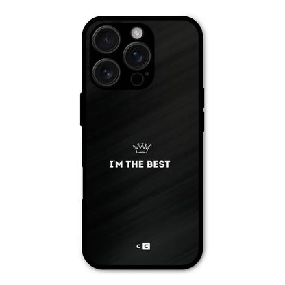 I Am The Best Shockproof Hybrid Protection (Metal + TPU) Back Case Cover CoversCart