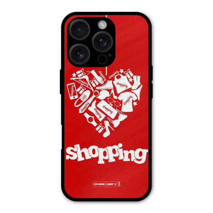 I Love Shopping Shockproof Hybrid Protection (Metal + TPU) Back Case Cover CoversCart