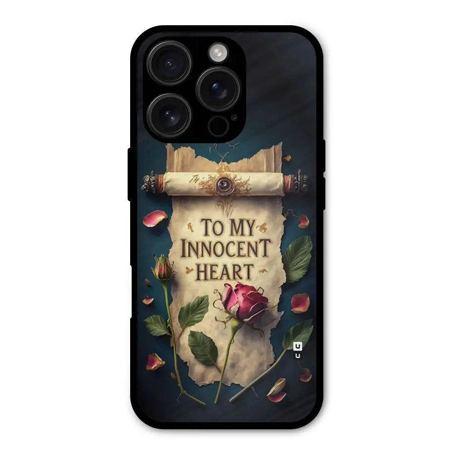 Innocence Of Heart Shockproof Hybrid Protection (Metal + TPU) Back Case Cover CoversCart