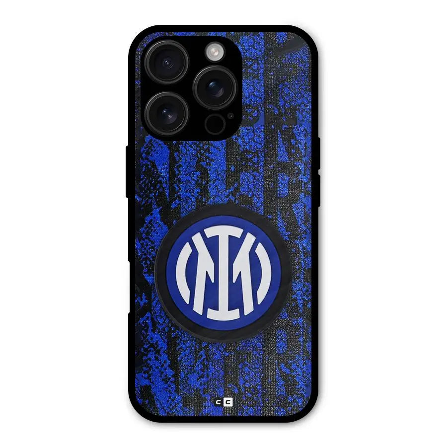 Inter Milan Texture Shockproof Hybrid Protection (Metal + TPU) Back Case Cover CoversCart