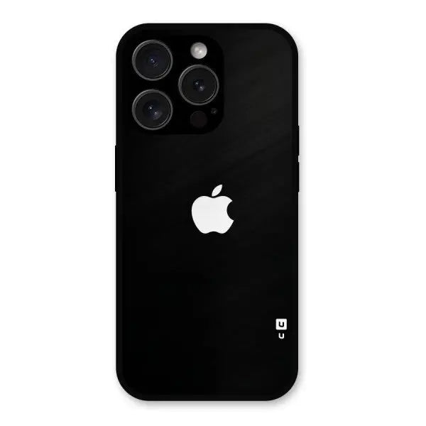 Jet Black Apple Special Premium Hybrid Protection Back Case Cover for iPhone