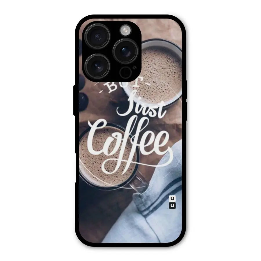 Just Coffee Shockproof Hybrid Protection (Metal + TPU) Back Case Cover CoversCart
