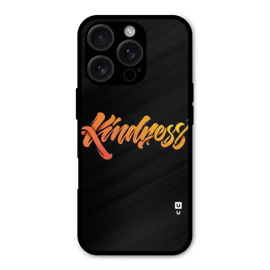 Kindness Shockproof Hybrid Protection (Metal + TPU) Back Case Cover CoversCart