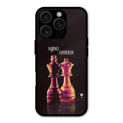 King Queen Shockproof Hybrid Protection (Metal + TPU) Back Case Cover CoversCart