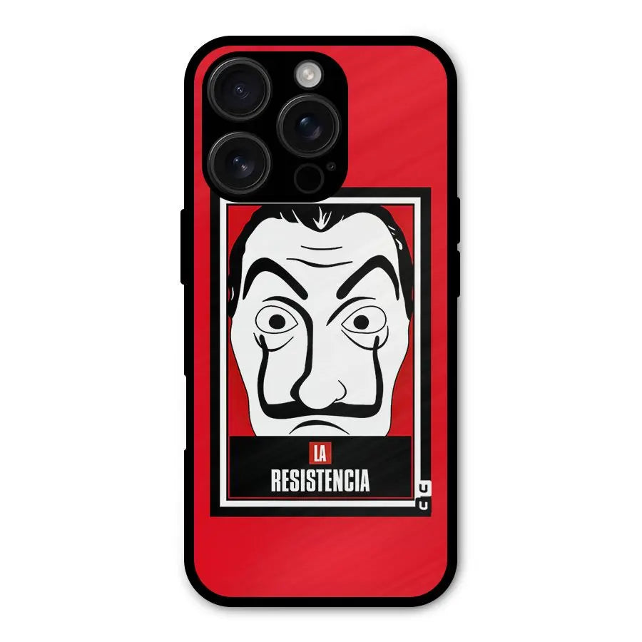 La Resistencia Minimalist Shockproof Hybrid Protection (Metal + TPU) Back Case Cover CoversCart