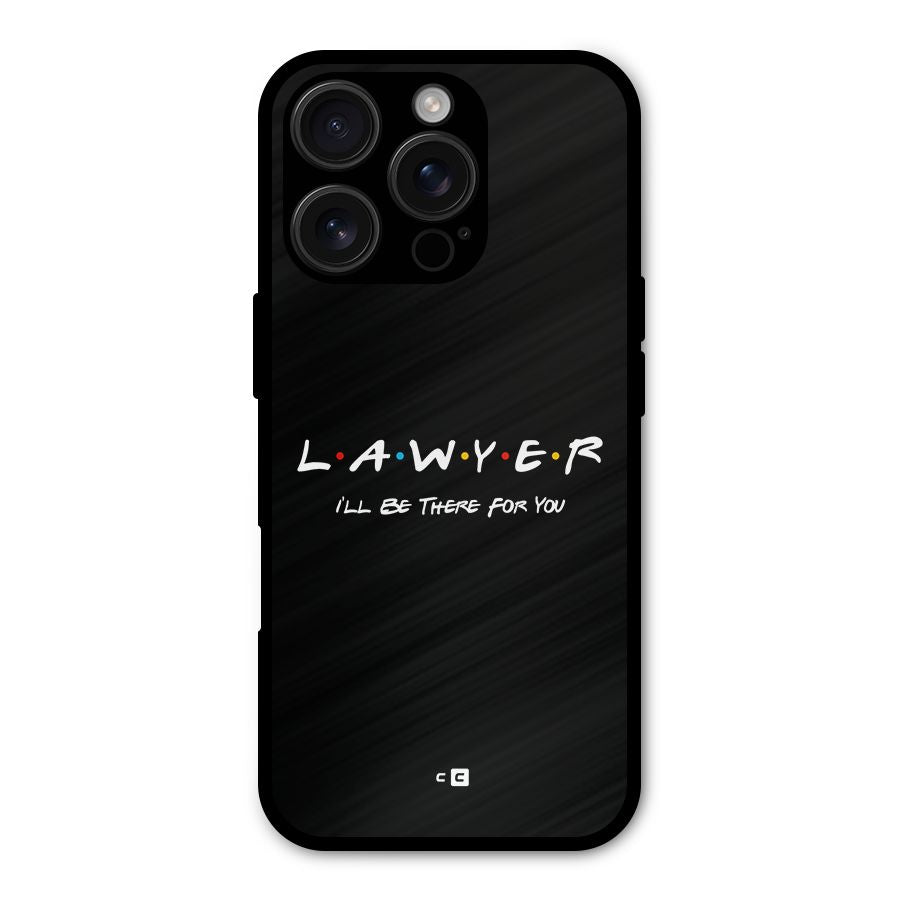 Lawyer For You Shockproof Hybrid Protection (Metal + TPU) Back Case Cover