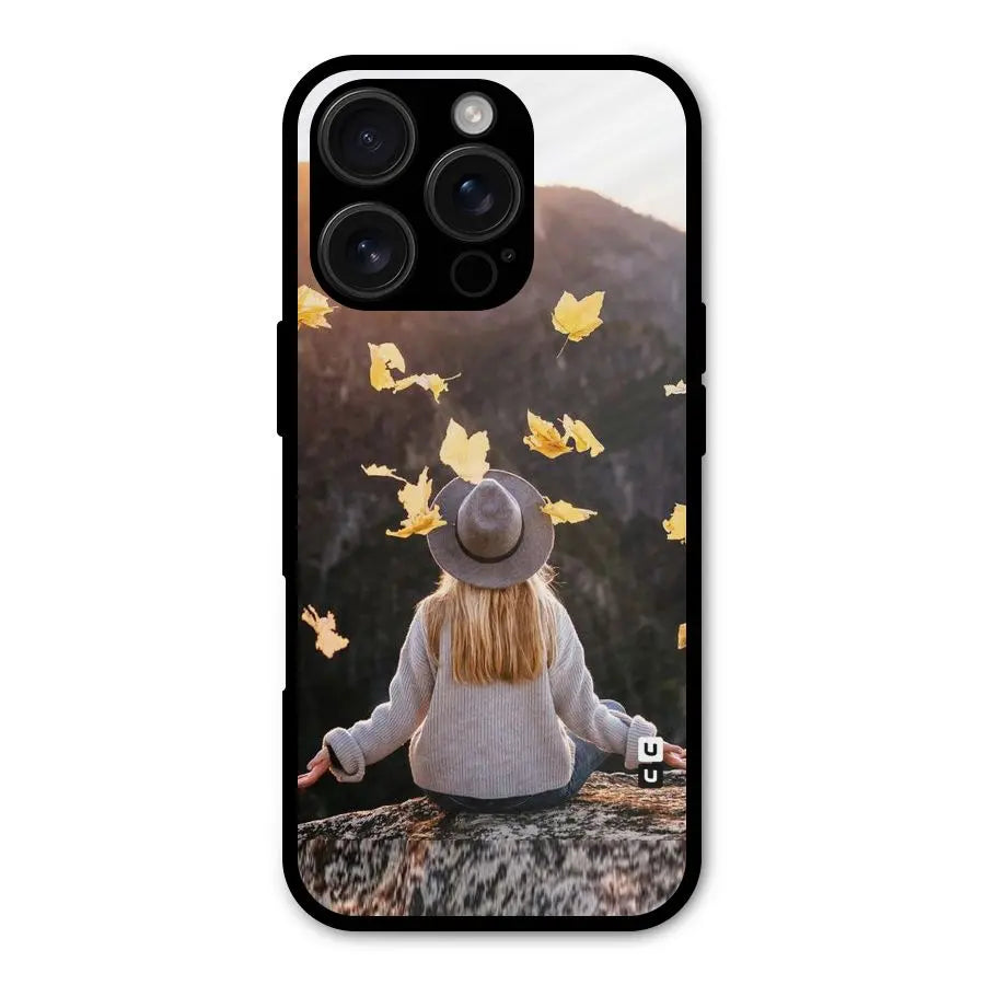 Leaf Rain Sunset Shockproof Hybrid Protection (Metal + TPU) Back Case Cover CoversCart