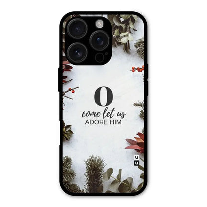 Lets Adore Him Shockproof Hybrid Protection (Metal + TPU) Back Case Cover CoversCart