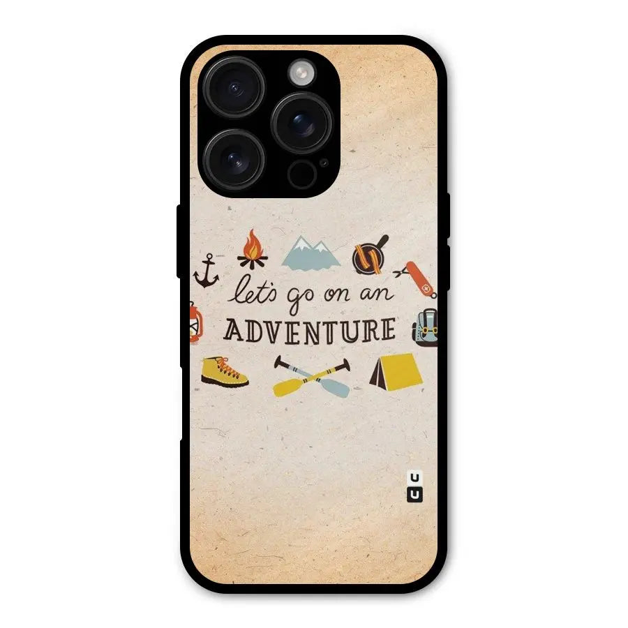 Lets Adventure Life Shockproof Hybrid Protection (Metal + TPU) Back Case Cover CoversCart