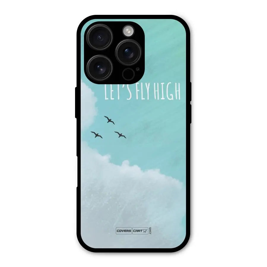 Lets Fly High Shockproof Hybrid Protection (Metal + TPU) Back Case Cover CoversCart