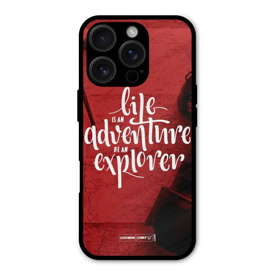 Life Adventure Explorer Shockproof Hybrid Protection (Metal + TPU) Back Case Cover CoversCart
