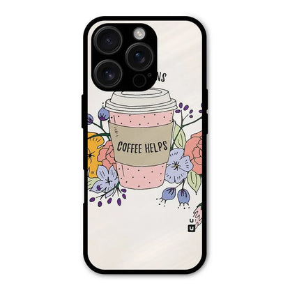 Life Happens Shockproof Hybrid Protection (Metal + TPU) Back Case Cover CoversCart