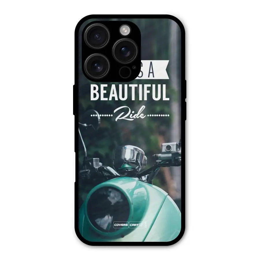 Life is a Beautiful Ride Shockproof Hybrid Protection (Metal + TPU) Back Case Cover CoversCart