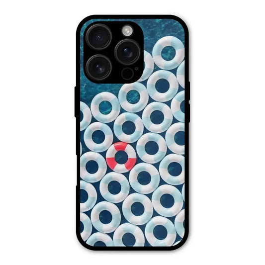 Light Blue Allure Shockproof Hybrid Protection (Metal + TPU) Back Case Cover CoversCart