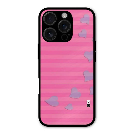 Light Heart Stripes Shockproof Hybrid Protection (Metal + TPU) Back Case Cover CoversCart