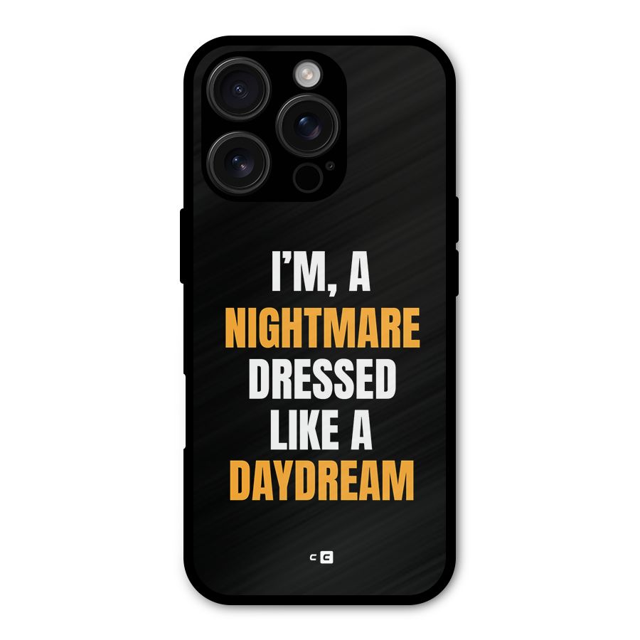 Like A Daydream Shockproof Hybrid Protection (Metal + TPU) Back Case Cover