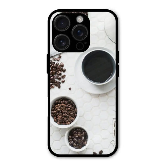 Live Coffee Shockproof Hybrid Protection (Metal + TPU) Back Case Cover CoversCart