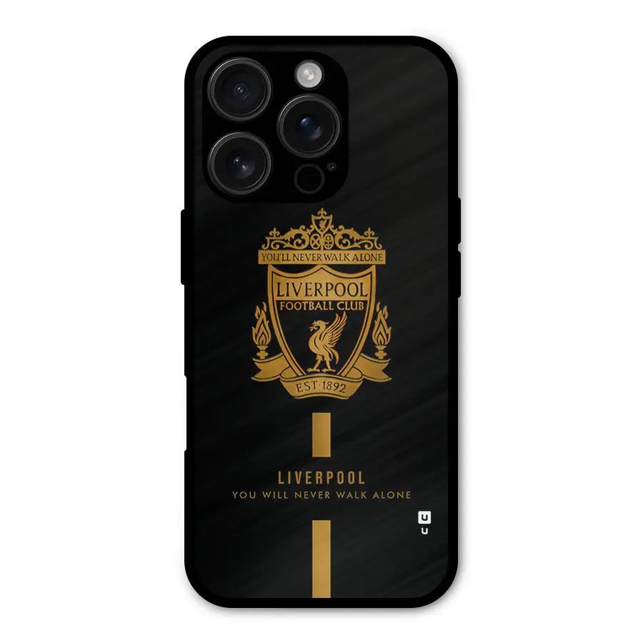 LiverPool Never Walk Alone Shockproof Hybrid Protection (Metal + TPU) Back Case Cover CoversCart