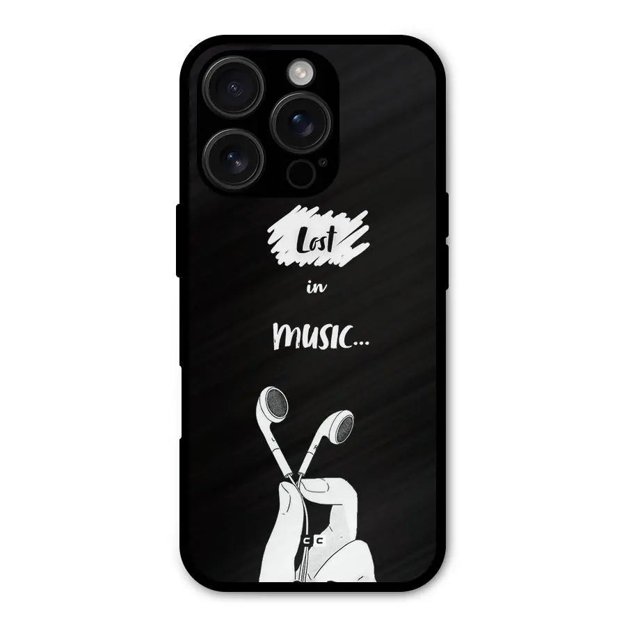 Lost In Music Shockproof Hybrid Protection (Metal + TPU) Back Case Cover CoversCart
