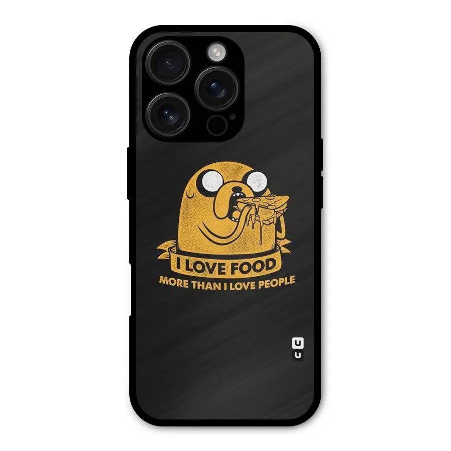 Love Food Shockproof Hybrid Protection (Metal + TPU) Back Case Cover CoversCart