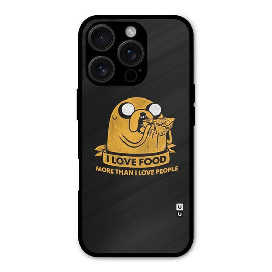 Love Food Shockproof Hybrid Protection (Metal + TPU) Back Case Cover CoversCart