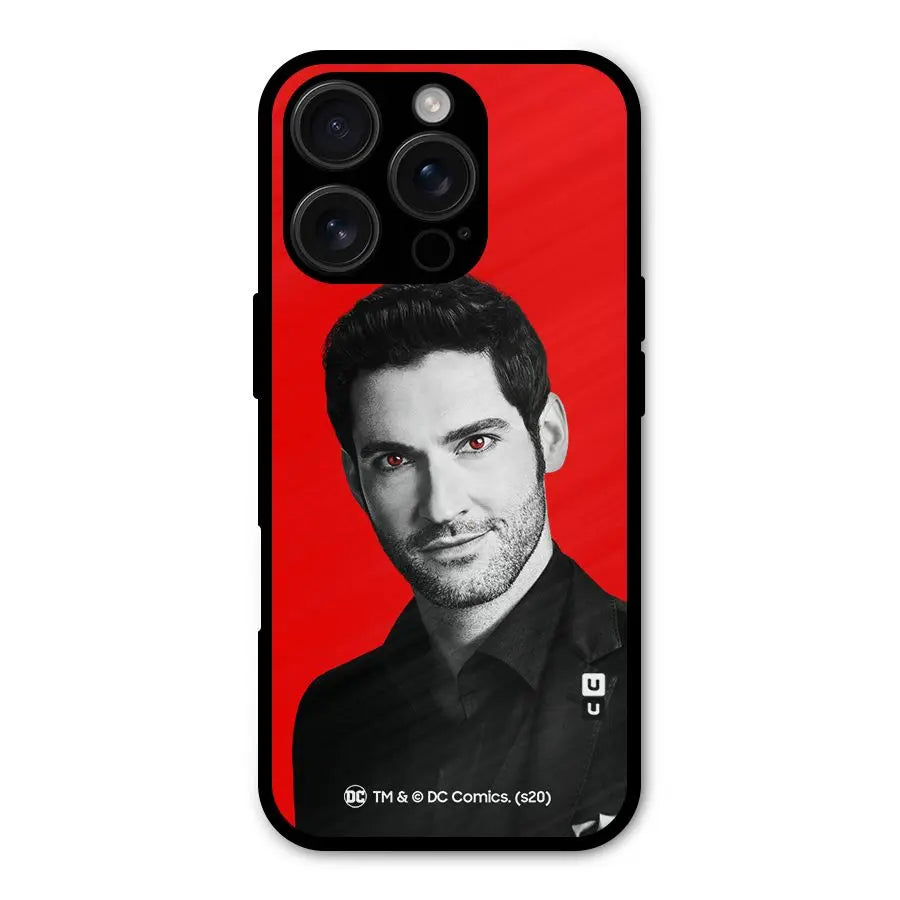 Lucifer Devil Smile Shockproof Hybrid Protection (Metal + TPU) Back Case Cover CoversCart