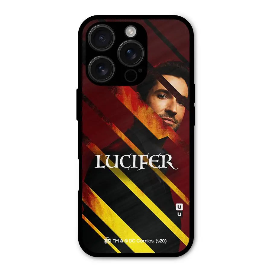 Lucifer Hell Stripes Shockproof Hybrid Protection (Metal + TPU) Back Case Cover CoversCart