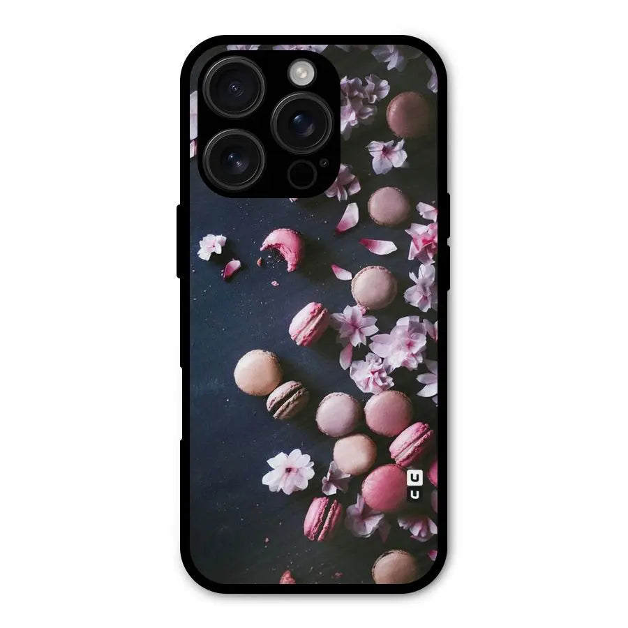 Macaroons And Cheery Blossoms Shockproof Hybrid Protection (Metal + TPU) Back Case Cover CoversCart