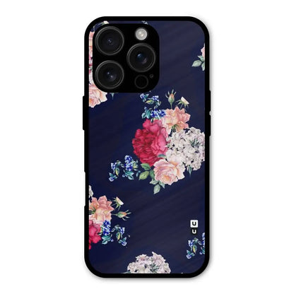 Magenta Peach Floral Shockproof Hybrid Protection (Metal + TPU) Back Case Cover CoversCart