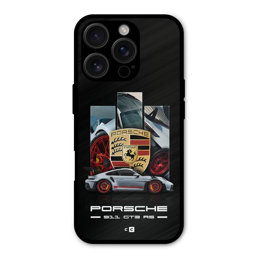 Magnificent Supercar Shockproof Hybrid Protection (Metal + TPU) Back Case Cover